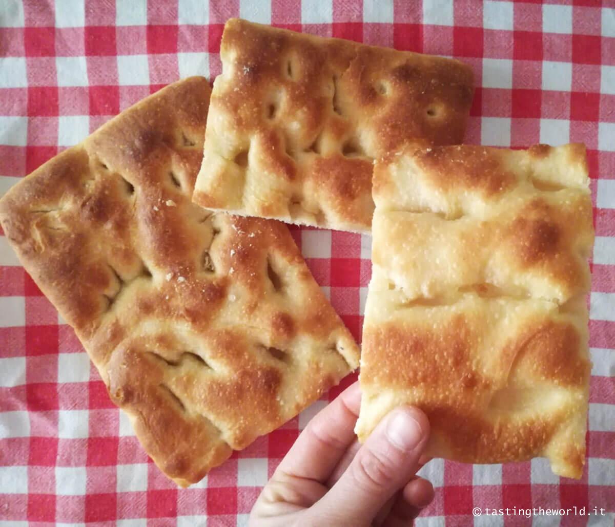 Focaccia genovese buona