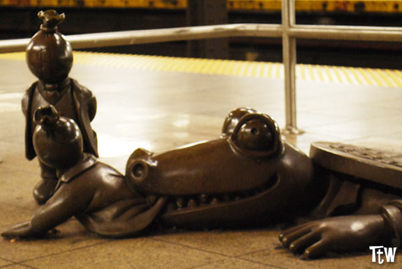 Metropolitana di New York - Life Underground, Tom Otterness