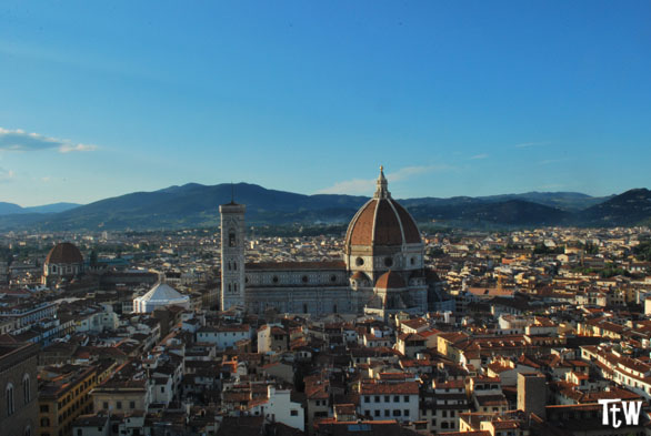 Panorama di Firenze dalla torre di Arnolfo (Palazzo Vecchio)