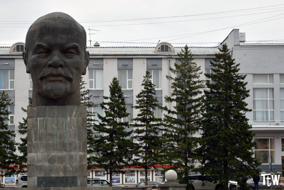 La testa di Lenin più grande del mondo a Ulan-Udė