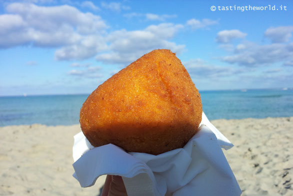 Arancina di riso (Palermo)