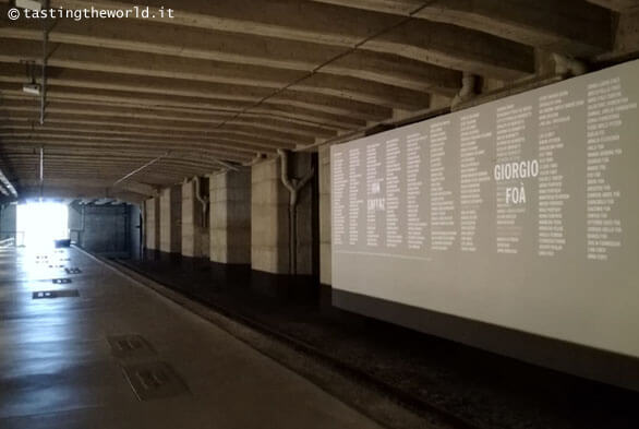 Memoriale Shoah Milano: il Muro dei Nomi