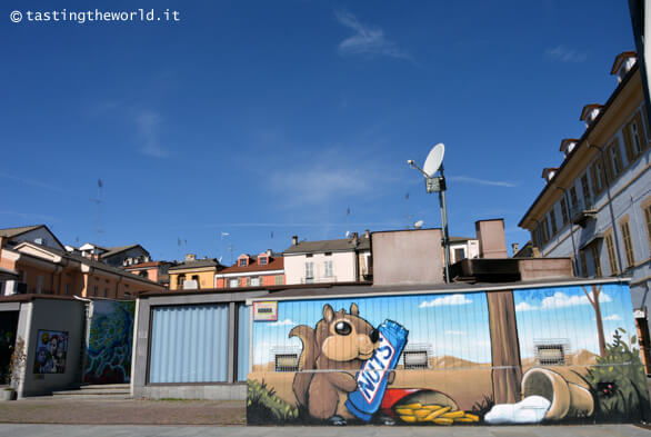 Murales di piazza Boves a Cuneo