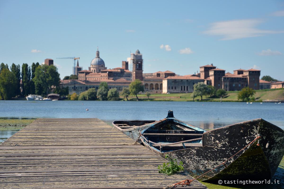 Lo skyline di Mantova dal punto panoramico