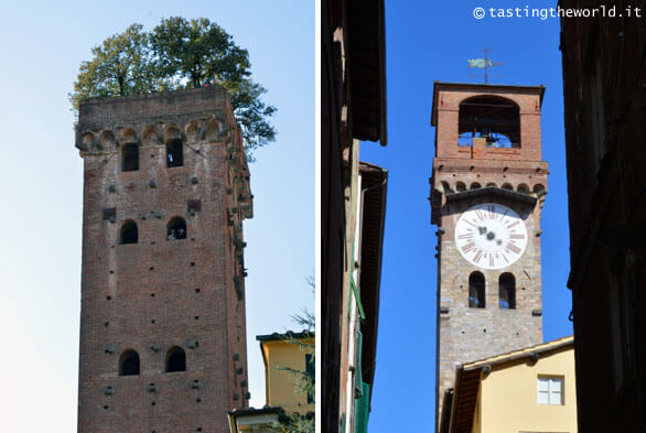 Torre dei Guinigi e Torre delle Ore, Lucca