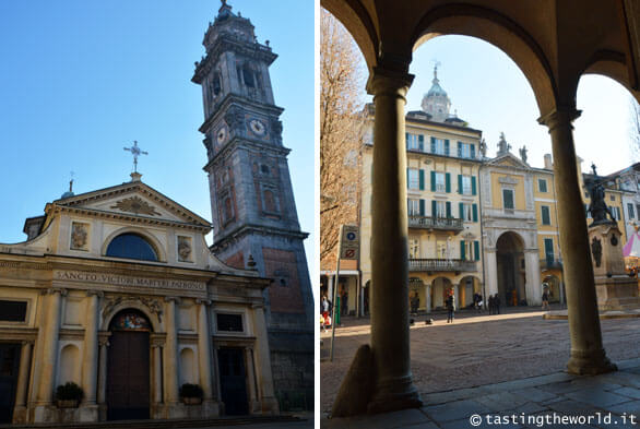 Basilica di san Vittore, campanile e arco Mera - Var