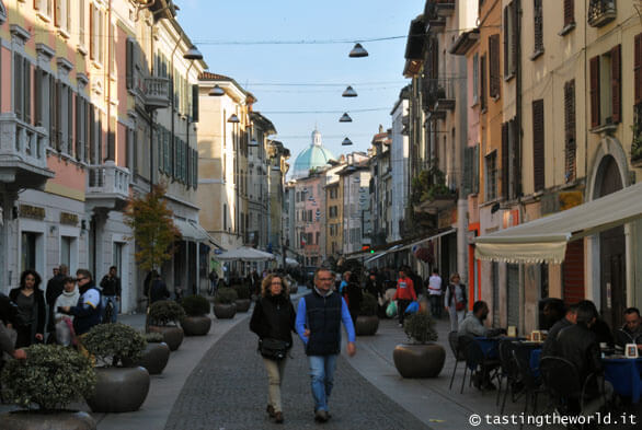 Il centro di Brescia