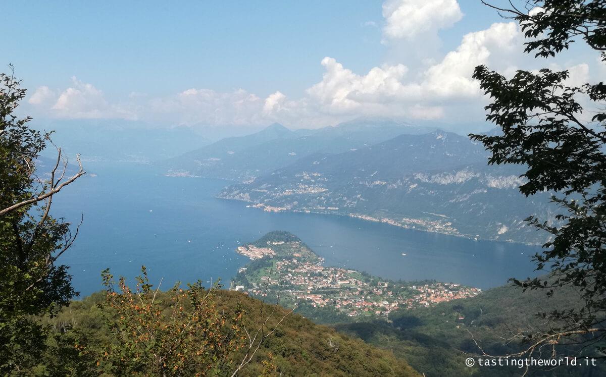 Bellagio (Como) visto dai monti