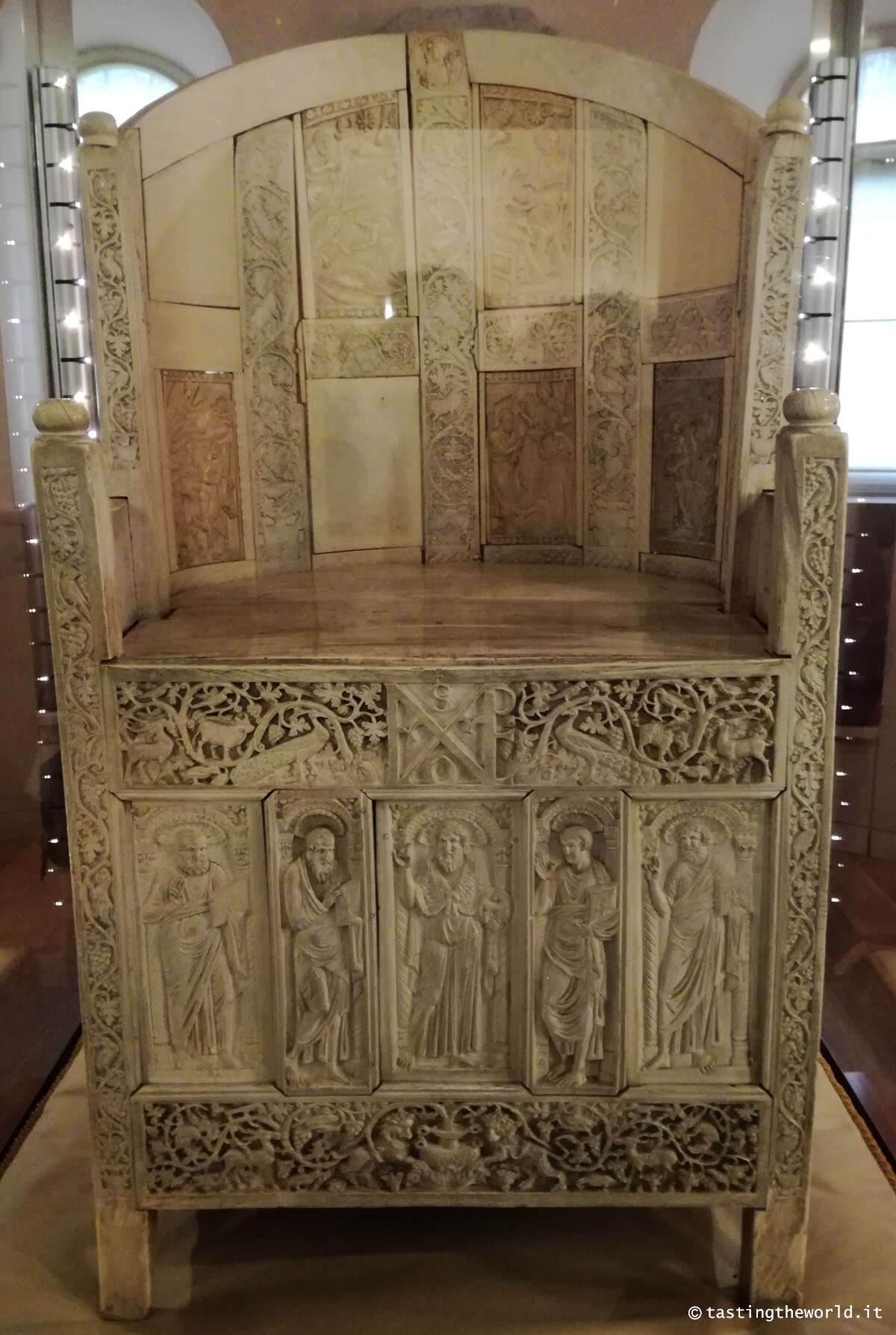 Cattedra vescovile di Massimiano, Ravenna