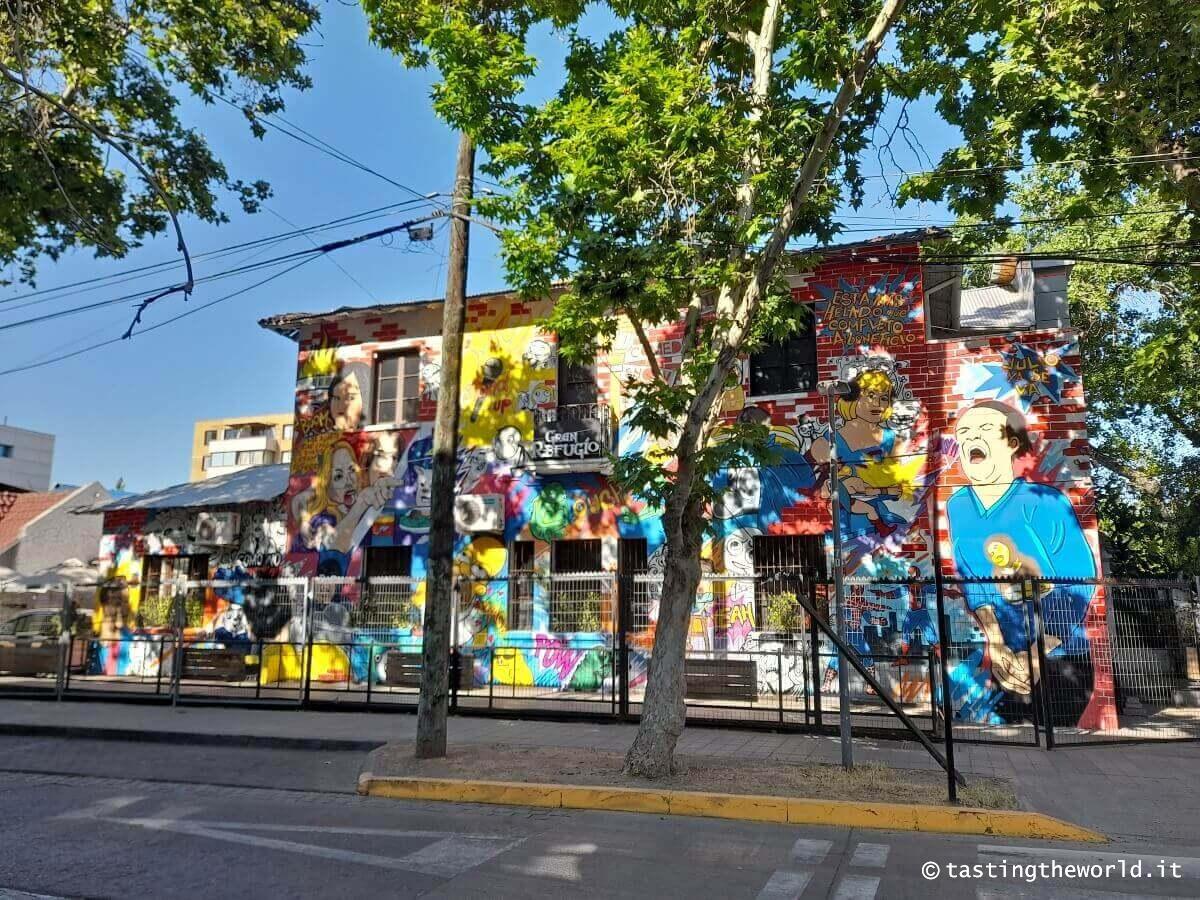 Barrio Italia, Santiago del Cile
