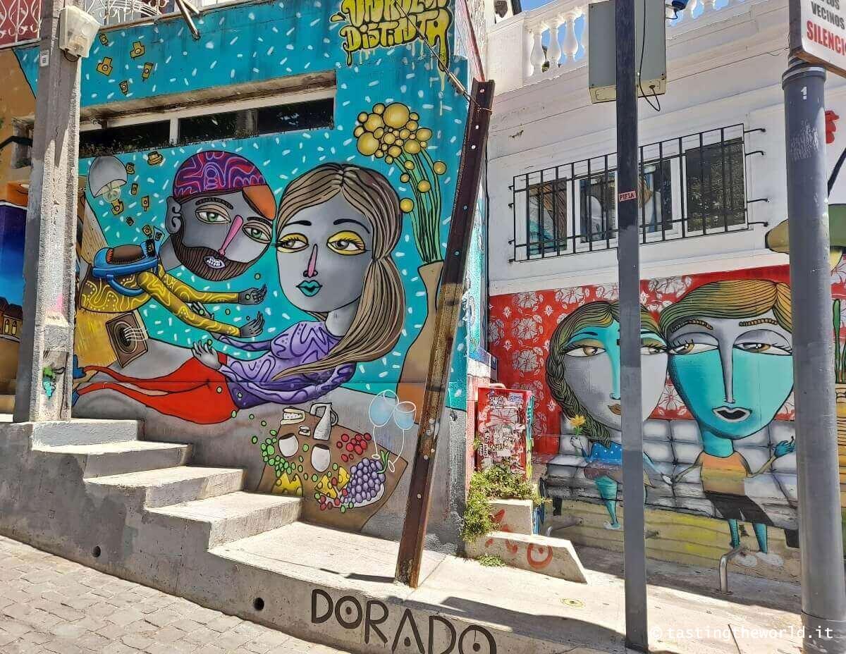 Murales a Valparaíso, Cile